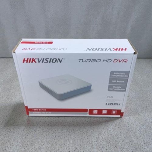 Upto 1080P Enhanced Video Quality Turbo HD 4 Channel DVR Machine- White