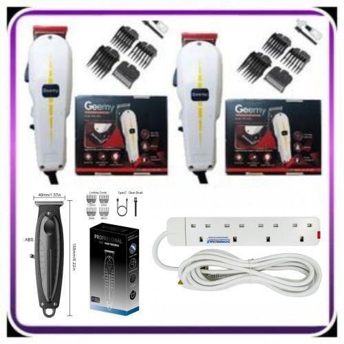 AFFORDABLE SALON HAIR & BEARD TRIMMER FOR SHARP FINISHES, TAPER CUTS & KIDS HAIRCUTS + HAIR TRIMMER + POWER EXTENSION