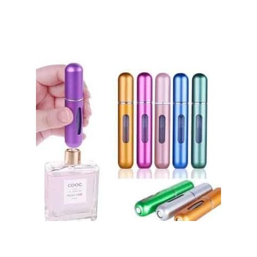 5ml Portable Mini Refillable Perfume Atomizer Bottle - Travel Pocket Spray Pump
