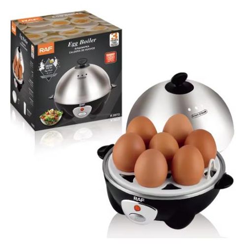 Hot Selling Stainless Steel 7 Egg Capacity Egg Boiler Easy to Clean Electric Egg Cooker with Three Accessories