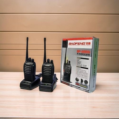 BF-888S Lithium Ion Battery Long Range Portable 16 Channels Professional Two Way Communication Device Hand Held Security Walkie Talkie Radio Calls- 2 Pieces