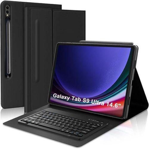 Keyboard Case For Samsung Galaxy Tab S9 Ultra 14.6" With S Pen Holder Slot