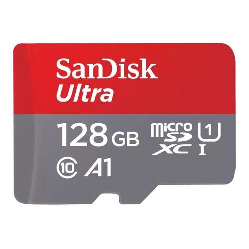 Ultra microSDXC 128GB 100MBs Class 10 UHS-I Memory Card SDSQUNR-128G-GN6MN