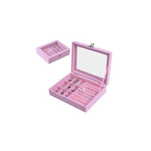 Velvet Jewelry Organizer Box
