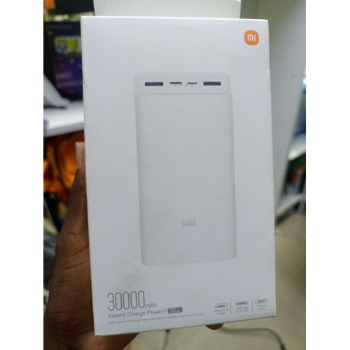 Xiaomi 30000mAh Power Bank for Android, iPhone & Samsung – Quick Charge Support