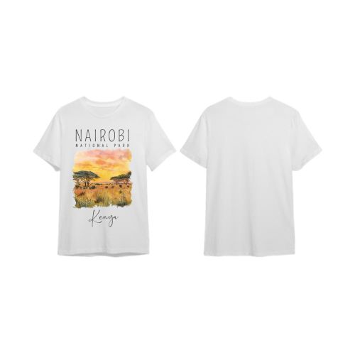National Park White T-shirt