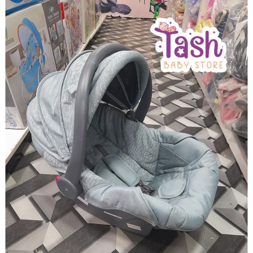 Superior Infant Car Seat/Carry Cot & Manual Rocker-Grey