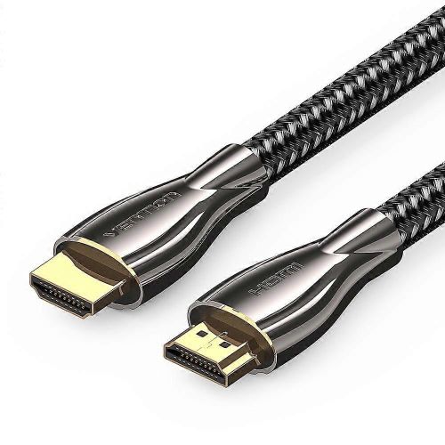 Cotton Braided 4K HDMI Male to Male Cable 10M Black Zinc Alloy Type (ALMBL)