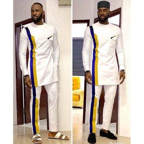 Senator Wear Multicolored Suit.