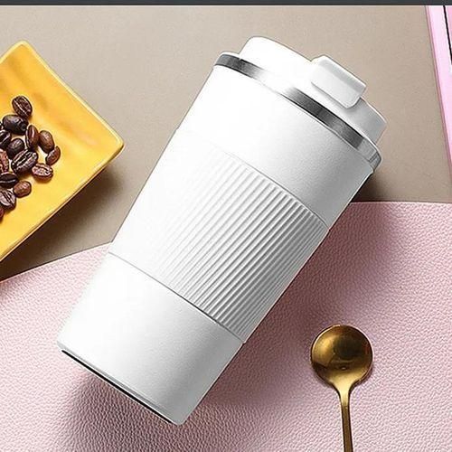 510ml Stainless Steel Vacuum Insulated Coffee Travel Mug for Ice Drink Hot Beverage Double Wall Travel Tumbler Cups with Spill Proof Lid Thermo Cup