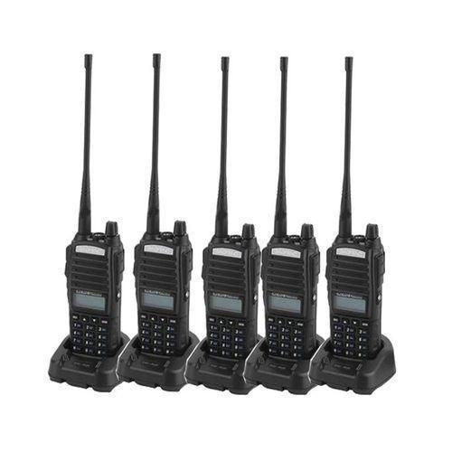 UV-82 Upto 10km Range Good Quality Walkie Talkie Radio Calls-5 Pieces