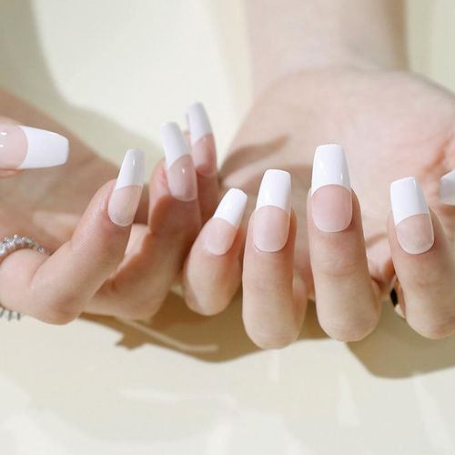 24 PCS Nails press -on Nails Removable And Reusable