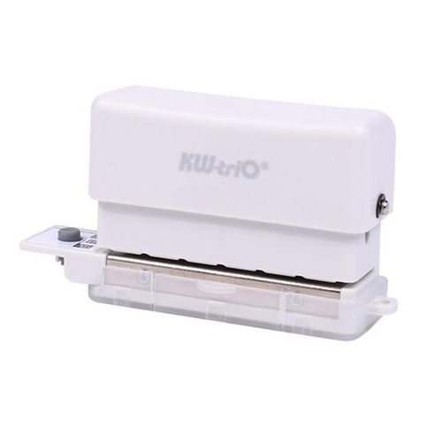 Kw Trio KW-triO 6-Hole Paper Punch Handheld Mini Puncher Support