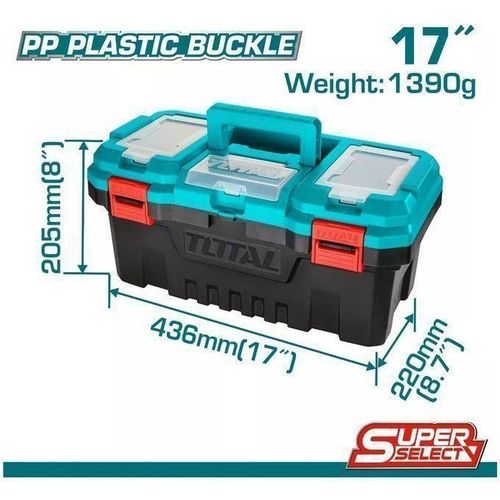 TPBX0171 17" Plastic tool box