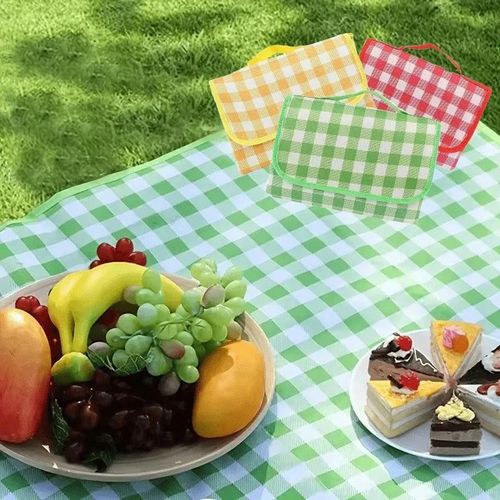 Picnic Mat Waterproof Beach mat Picnic Blanket Rectangular Mat for Floor Large Essential Camping Accessories for Outdoor Sandproof Foldable Portable Mixed Colour 150 x 200 cm