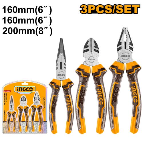 HKPS08318 3 Pcs pliers set