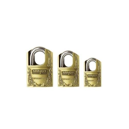 Premium Zinc Alloy High Security Padlock with 3 Keys - Maximum Burglar Protection