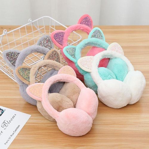 Cute Animal Plush Fur Earmuff – Warm Winter Headband For Kids And Adults, Soft Cozy Ear Cover, Excellent Quality