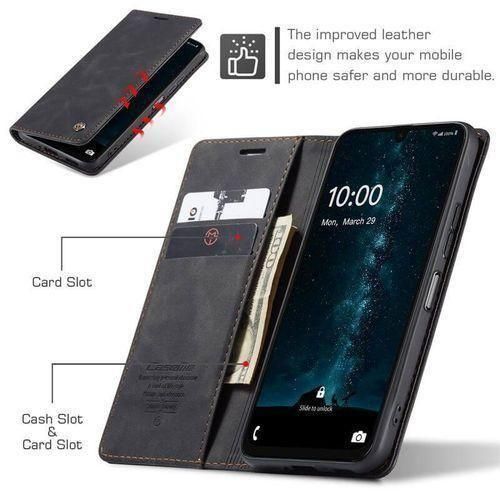 Samsung Galaxy A16 4G/5G, Flip Fold Leather Wallet Case with Credit Card Slot and Kickstand Magnetic Closure Protective Cover