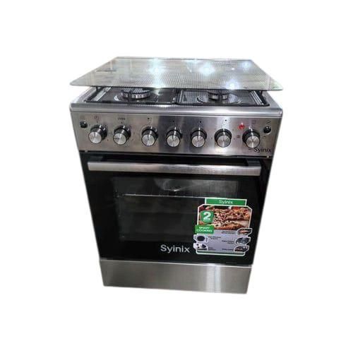 60 by 60 Free Standing Cooker 31 Electric Hotplate with Gas Leakage Sensor and Rapid Hotplate and Jet Valve Gas Outlet