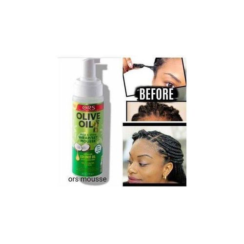 Olive Oil Hold Shine WrapSet Mousse