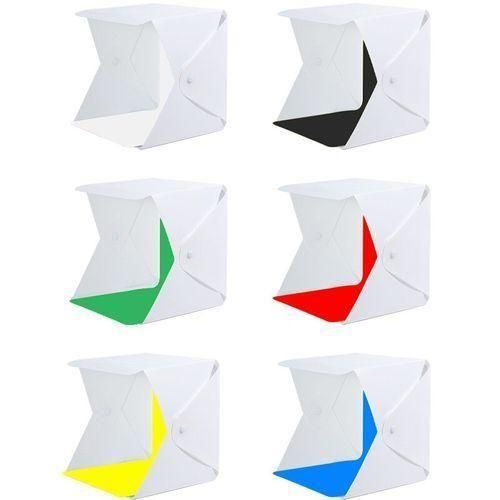 40*40CM Photo Softbox Panel LED With 6 Backdrops