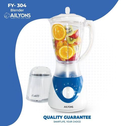 DURABLE AILYONS Blender 2 In 1 With Grinder Machine 1.5L