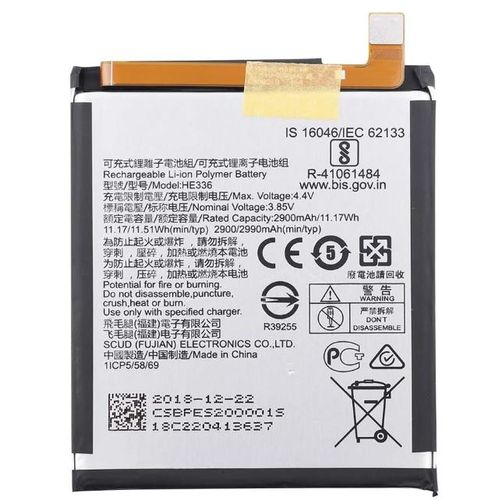 Original Replacement Battery for Nokia 3.1 & Nokia 5.1 2900mAh (HE336) – Long Lasting OEM Power Battery
