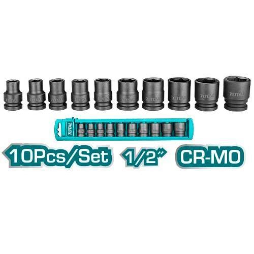 10PCS 1/2" DEEP IMPACT SOCKET SET.