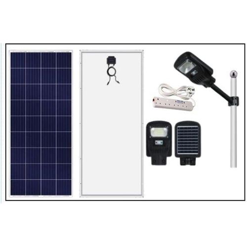 300 W solar panel All weather +50 W solar street light + Extension