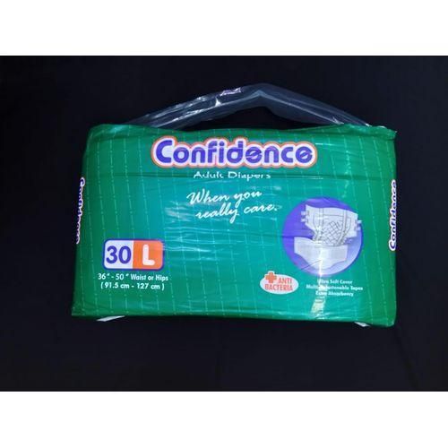Large Adult Diapers 30 Pieces With FREE Bella Wet Wipes
