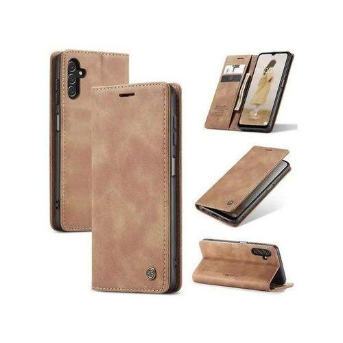 Soft Leather Wallet Flip Cover Case for Samsung Galaxy A24