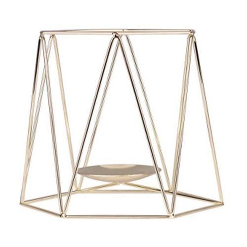 Nordic Light Luxury Rose Gold Candle Cup Golden Iron