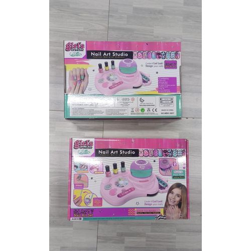 Kids Nail Polish Set for Girls - Girl Toys 8-10 - Nail Art Kit for Kids Ages 7-12 Non toxic Nail Polish Kids Nail Kit Girl Stuff for Spa Manicures Idea Birthday Gift for Girls 8 9 10 12