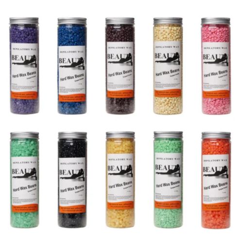 400g Hard Wax Beans – Random Color Strip-Free Hair Removal Wax