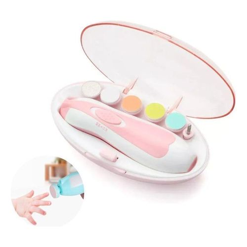 6 grinder AA battery powered baby to adult nail trimmer