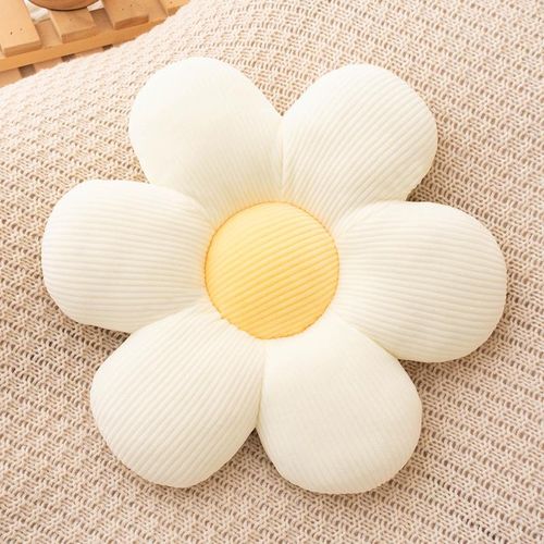 40cm Sunflower Hug Pillow Daisy Seat Cushion Petal Flower Office Ground Cushion Chair Cushion Cute Plush Flower Toy Gift
