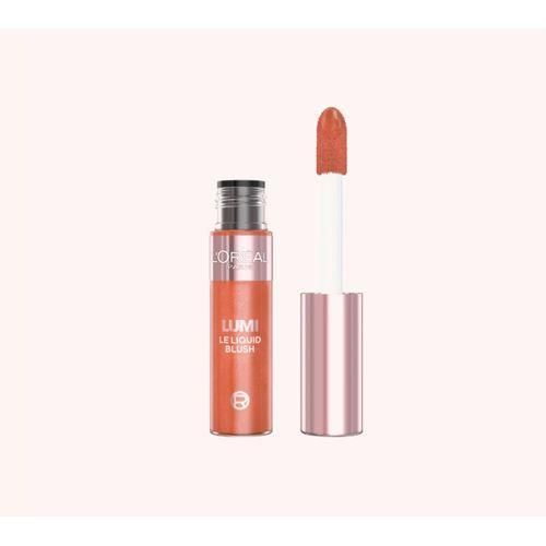 L'OrÃ©al Paris Lumi Le Liquid Blush, Shade: 627 Glowy Warm Peach, Intense Lightweight Blush Formula with Liquid Pigments that Creates a Radiant Pop of Color, 10ml
