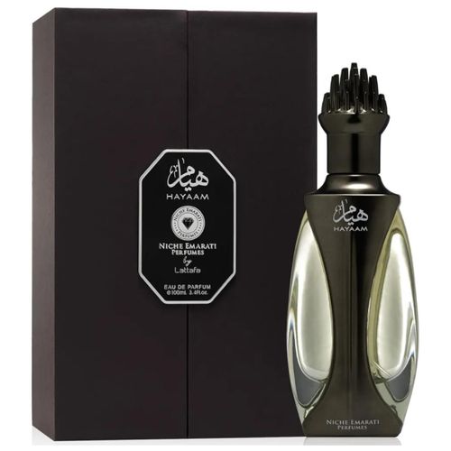 Niche Emarati Hayaam – Marine, Citrus, Floral, Woody – Eau de Parfum Long-Lasting Fragrance for Everyone, 3.4 Ounce / 100 ml