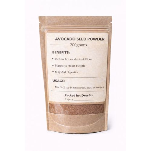 Avocado seed powder - 200 grams