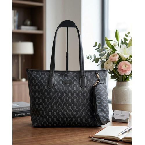 Signature hardware flap crossbody bag