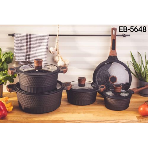 Edenburg10 pc Cookware Set-OFFER