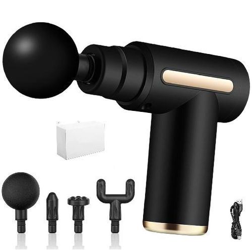 Charge Boost Massage Gun, Body Massager, Deep Tissue Massager For Pain Relief, USB Portable Mini Vibration Percussion Muscle Relaxation Massager Machine, Multicolour