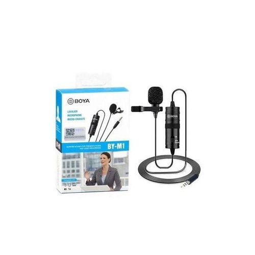 BY-M1 Video Recording Lavalier Mic for DSLR Android Phone