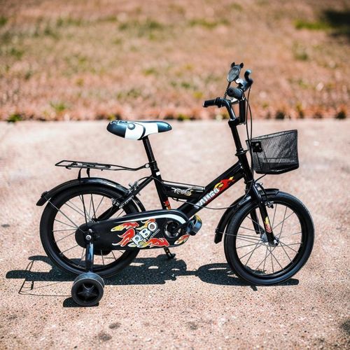 Comfortable Saddle Strong Wheels Smooth Riding Child Safety 16 Inch 4-7 Years Old Children Kids Bicycle