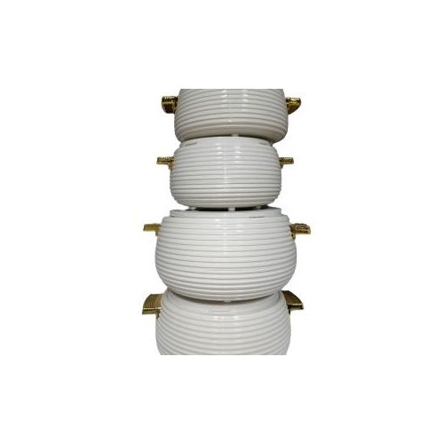 4pcs insulted Smart Hotpot White