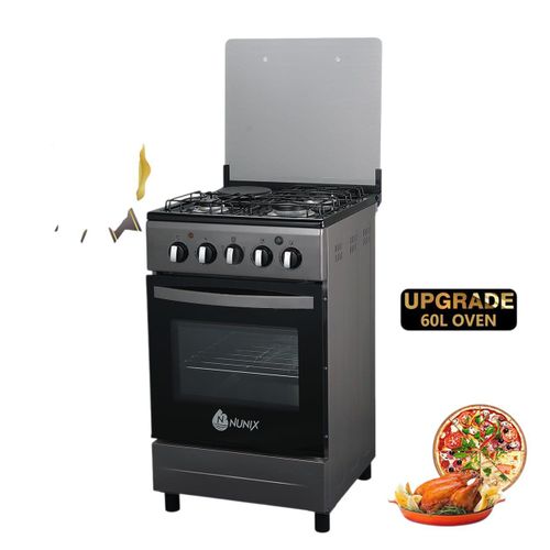 3 gas 1 electric Hotplate standing cooker with gas oven
