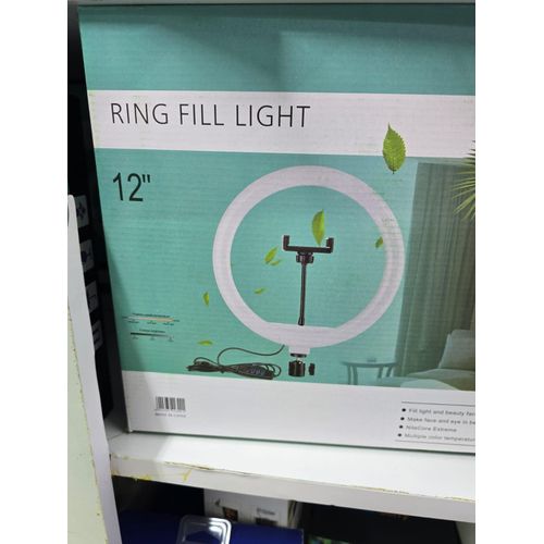 12-Inch LED Ring Light for Social Media Content Creation – QX300