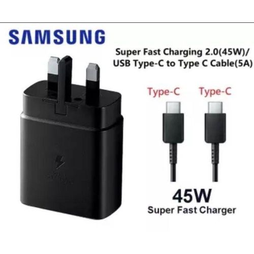 Super Fast 45W USB C Charger Adapter For Type C Devices Plus Type C To Type C Cable