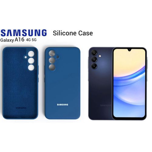 Galaxy A16 Original Best Shockproof Silicone Protective Back Cover Case - Full Protection